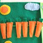 Quiet Book, Bunny Garden, F..