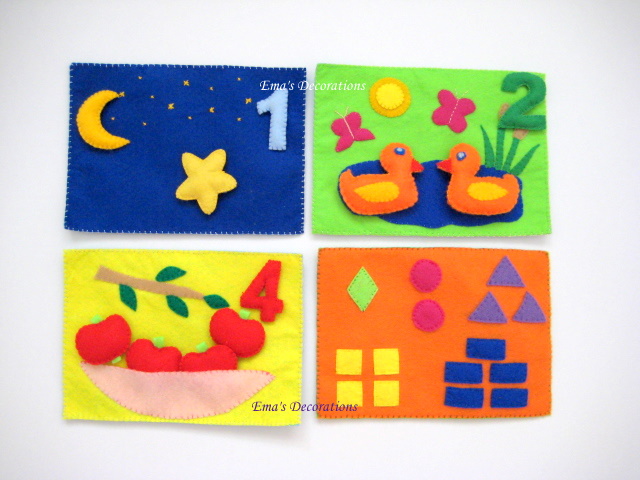 Felt Boards for Preschool and Kindergarten - 8 pages